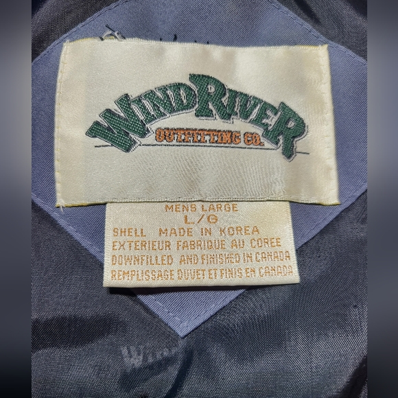 Wind River Down filled vest. Men's large. - Picture 6 of 9